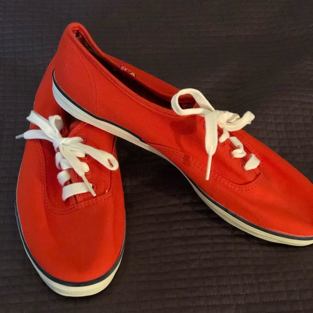 Orange Keds Shoes